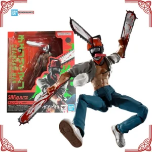 In Stock Genuine Bandai Chainsaw Man The Movie Reze Arc Model Kit SHF Denji Anime Action Figure Collection Finished Model Toys