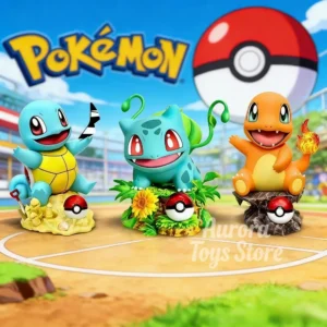 10cm/3.94in Anime Pokemon Figure Bulbasaur Squirtle Charmander Action Figures Pvc Statue Collection Model Toys for Children Gift