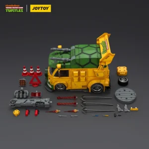 JOYTOY TMNT 1/18 Action Figure Teenage Mutant Ninja Turtles Turtle Van Roadkill Rodney Figures Collectible Anime Model Toys Gift