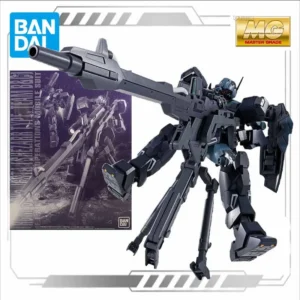 Bandai Original Model Kit MG 1/100 Gundam Jesta Shezarr Type Anime Action Figure Assembly Toy Gift for Boys Foam Box Packaging