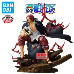 Banpresto One Piece Anime Akagami no Shanks The Diorama Soul Action Figures Model Figurine Original Figuarts Decoration Toys
