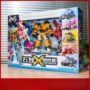 2026Mini Force Super Dinosaur Power Transformation Robot Toys Action Figures MiniForce X Simulation Car Deformation Airplane Toy
