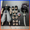 Japanese Classic Anime Male Soldier's Body Hand Shape Face Big Knife Head Collectible Figure