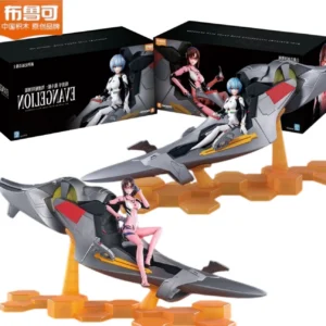Blokees EVA Asuka Mari Ayanami Rei with Cockpit Special Figurines Legend Edition Anime Action Model Toy Collectible Gift