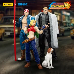 JOYTOY SNK 1/18 Action Figures KOF 98UM Hero Team Kyo Kusanagi Goro Daimon Benimaru Nikaido