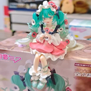 Hatsune Miku Anime Figure Toys Flower Fairy Collection MIKU Kawaii Cartoon PVC Action Figurine Model Dolls Birthdays Gifts Kid’s