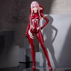 Darling In The Franxx Anime Action Figure Zero Two 24cm Cartoon Statue Model Collection Toys Desk Decoration Dolls Gifts