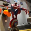 Marvel Spiderman Resin Statue Classic Red Blue Design Home Decor for Collectible Figure