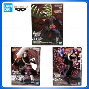 Bandai In Stock Banpresto Vibration Stars Anime Naruto Shippuden Zetsu Konan Hoshigaki Kisame Action Figure Model Toys Gift DT