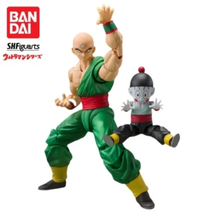 In Stock Bandai S H Figuarts Original Dragon Ball Tien Shinhan Chaoz Doll Brand New Boxed Action Figure Anime Characters Model
