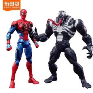 Blokees Rivals Champion Class Super Edition Spider-Man & Venom Buildable Action Figure Model Kit Blind Box Collectible Toy