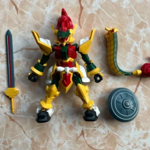 Bandai Lbx 028 Achilles Anime Carton Odin Fighter Action Figure Robot Gift Toys