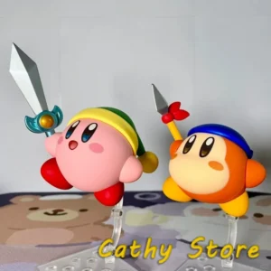 Genuine Gsc Kirby Series Waddle Dee Star Ice/Laser Popopo Game Peripheral Cute Figure Model Desktop Decoration Collect Toy Gifts