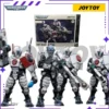 JOYTOY 40K1/18 Mobile Warhammer 40000 Titanium Empire Fire Warrior Quartet Joint Action Figure