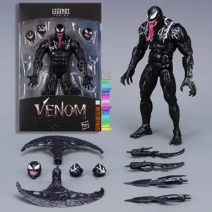 Venom Action Figure 7 Inch And Above Collectible Toy Model Highly Posable Superhero Spiderman Movie Character For Fans