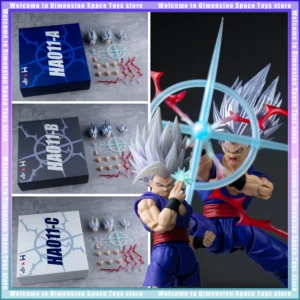 In Stock Air HM Studio HA011 Dragon Ball Son Gohan Beast Head Accessories Headsculpt Anime Action Figures Toys Collection Gift