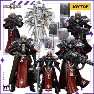 In Stock New Authentic JOYTOY Original 40K1/18 Mobile Doll Warhammer 40000 Nun Combat Nun Squad Mobile Model Toy Gift Collection