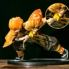 15cm Anime Demon Slayer Model Agatsuma Zenitsu Accessories Action Figure