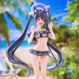 (In Stock) (W_5577) 1/7 Serika Kuromi Swimsuit Ver. Unpainted Unassembled WF2025w GK Figure White Resin Model Kit