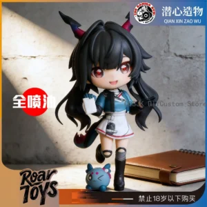 Game Arknights:Endfield Chen Qianyu Q Version Figure Model Cosplay Cartoon Figurine Collection Display Decor Standing Gift