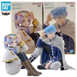 BANPRESTO Frieren:Beyond Journey's End ESPRESTO -Flower Crown- Frieren Himmel PVC 15/13CM Anime Action Figures Model Toy