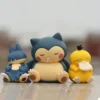 Anime Pokemon Snorlax Psyduck Model Car Home Portable Decoration Action Figure