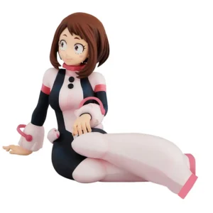 Anime MHA figure Uraraka Ochako Figurine Collection anime Doll Toys Toga Himiko Sitting Action Figure Model Boys Girls gift 10cm