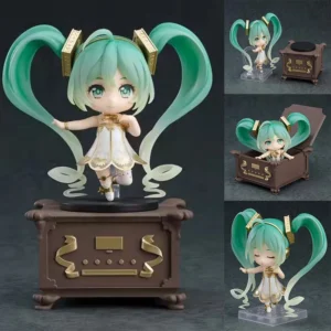 Symphony 5th Anniversary Hatsune Miku #1538, Vocaloid Action Anime Figure, Swappable Faces Movable Joints