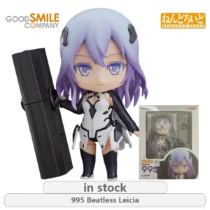 GSC Original NENDOROID-SERIES Beatless Series 995 Leicia Anime Action Figure Model Toys Movable Model Ornaments Gifts Fo Boys