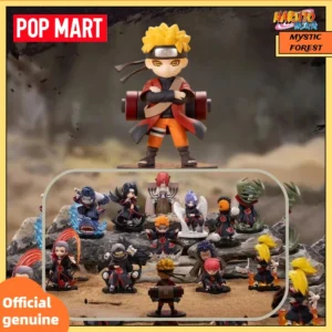 POPMART GONG Naruto Shippuden Akatsuki Arc Series Blind Box Guess Toys Bag Ornament Figurines Home Decor Mystery Box Toy Gift