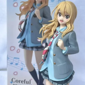 Your Lie in April Anime Kaori Miyazono Hand-Made School Uniform Action Figure Collectible Model Ornament for Figurine Toy Fans