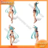 20cm PVC Vocaloid Hatsune Miku Racing 2023 Tropical Edition Model Collectible Action Figure