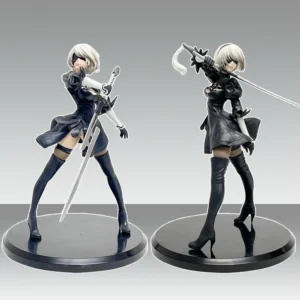 Anime Figures 13cm NieR Automata 2B Action Mechanical Lifeform Anime Figurine Statue Pvc Model Doll Collection Toy Gift Kid