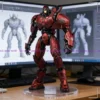 LINGJIHUN Pacific Rim Crimson Typhoon 19cm Movable - Model Boy Action Figure