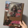 CT Factory MAFEX Style Marvel Daredevil Black Suit Comic Version Fully Articulated Action Figure