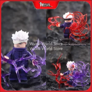 The New Anime Figure Suitable for Lego Jujutsu Kaisen Building block minifigure Gojo Satoru FD607-609 Assembling toys gifts