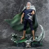 One Piece Dark King Silvers Rayleigh GK Standing Pose Sword Wielding Collectible Figure