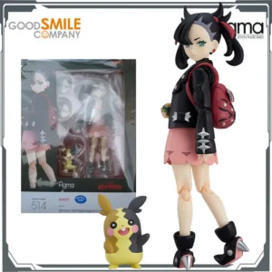 GSC Original Figma 514 Sword/Shield Marnie 125mm Anime Action Figures Toys for Boys Christmas Gift Collectible Model Ornaments