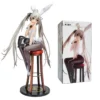 Anime Role Kasugano Sora Rabbit Girl Black Silk Sexy Model 17CM Action Figure