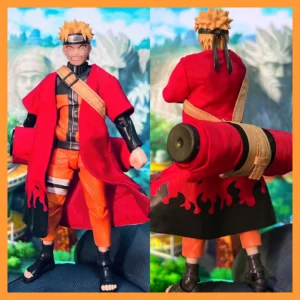 SHF Immortal Mode Uzumaki 2.0 Cloak Model with Scroll Accessories