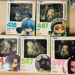 In-stock GSC Q-version Figures Dramatic Murder DMMD Aoba Ren Noiz Koujaku Clear Mink Poseable Doll Model Collectible Gift