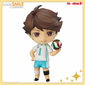 In Stock Original GSC Nendoron 563 Volleyball Boy Oikawa Tooru Animation Figure Model Collection Toys
