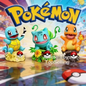 10cm/3.94in Anime Pokemon Figure Bulbasaur Squirtle Charmander Action Figures Pvc Desktop Ornamen Collection Model Toys Gifts