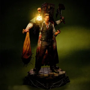 1:18 Scale Dark Horror Scene Miniatures - 3D Printing Resin Kit with High Detail | Unpainted Collectibles (A3158)