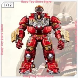 Marvel 1/12 Scale Iron Man MK44 Hulkbuster Alloy Action Figure - Collectible Model Toy with Base for Fans And Collectors