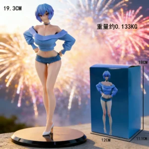 Neon Genesis Evangelion Ayanami Rei Casual Wear Figure Anime Girl Model Collectible Gift figure
