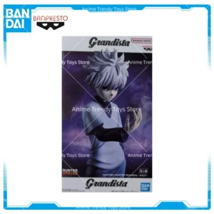 In Stock Genuine BANPRESTO HUNTER HUNTER Grandista Killua Zoldyck Figure Anime Model Toy WY