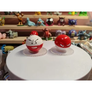 Pokemon Figure Electrode Voltorb Mini 2pcs Doll Ornament Accessories Children Toy