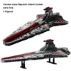 5374Pcs Venator Class Republic Attacks Cruiser Model 75367 Home Decoration Assembly