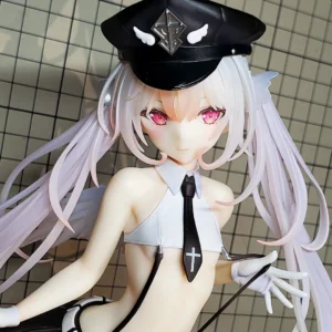 23cm Union Creative Anime Figure Angel Police Sexy Girl PVC Action Figure Uniform Figuine Collectible Model Toys Doll Gift